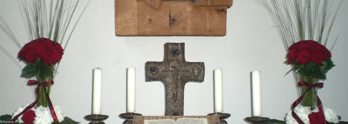 Trauung Altar Christuskirche Bad Neustadt