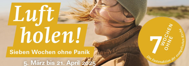 Plakat der Aktion "7 Wochen ohne" im Jahr 2025