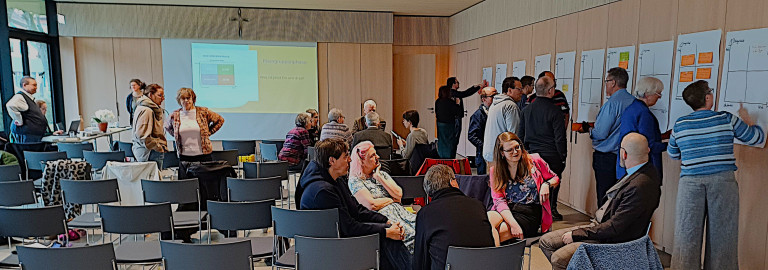 Dekanatssynode am 14.3.2026: Arbeitsphase im Plenum