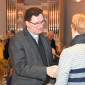 Podiumsdiskussion - Bgrüßung von Dekan Dr. Krefft