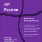 Plakat musikalische Andacht zur Sterbestunde Jesu 18.4.2025 Bad Neustadt