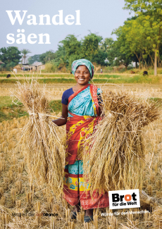 Brot für die Welt Plakat "Wandel säen" 2024