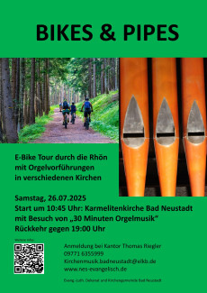 Plakat Bikes & Pipes 26.7.2025