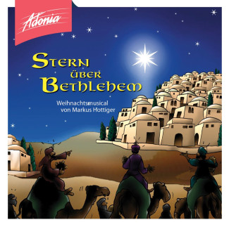 CD-Cover Weihnachtsmusical "Stern über Bethlehem" Adonia Verlag