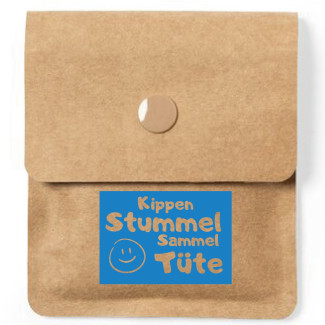 Die Kippen-Stummel-Sammel-Tüte