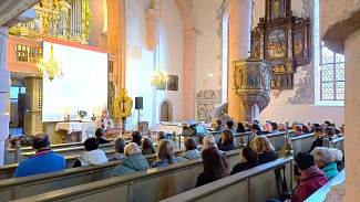 Blick in die Kirche beim Diakoniegottesdienst am 20.10.26 in Ostheim