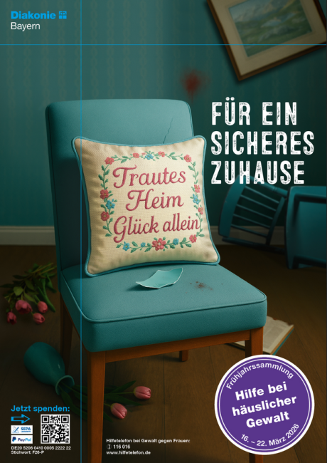 Plakat der Diakonie-Frühjahrssammlung 2026